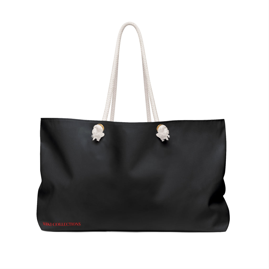 "Powered by Closings" Cheers Black/Red Travel Tote