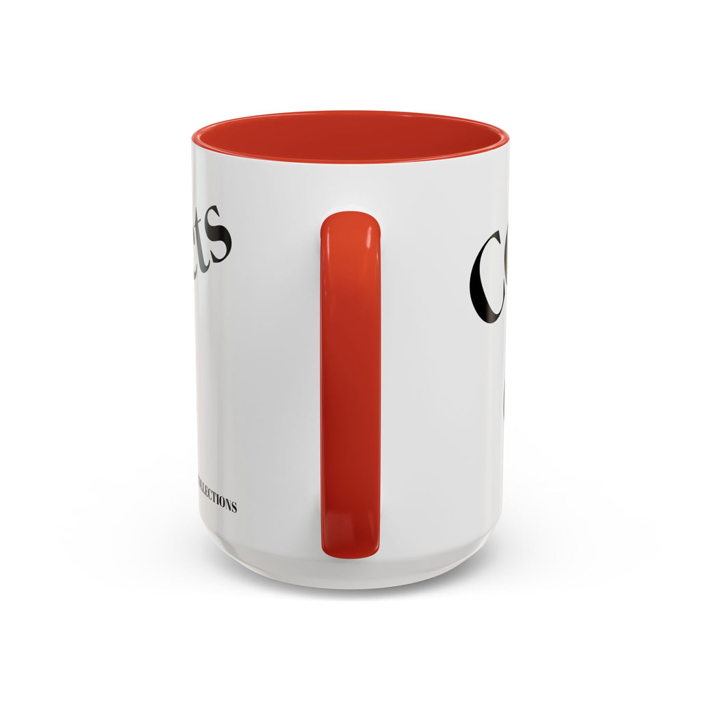 "Coffee.Contracts.Closings" Accent Inspirational Coffee Mug