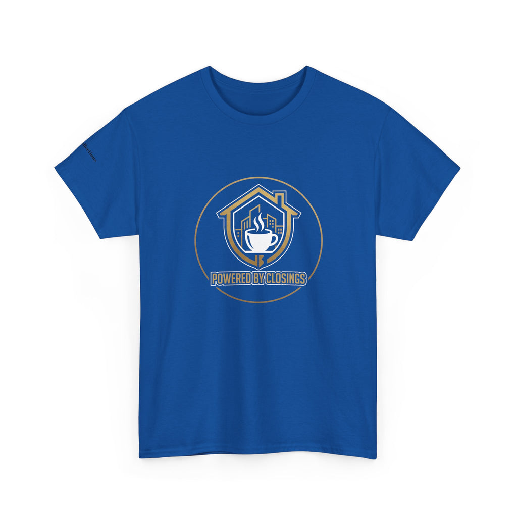 Powered by Closings Logo Tee