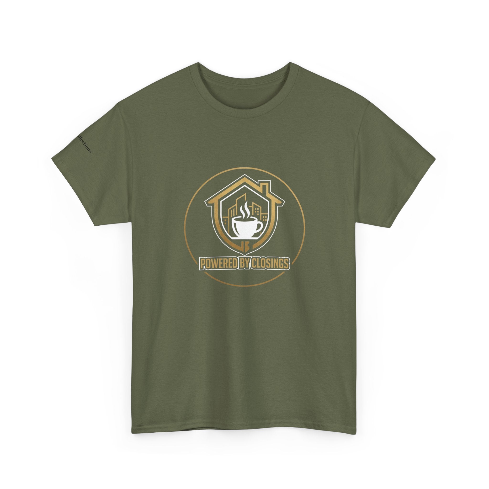 Powered by Closings Logo Tee