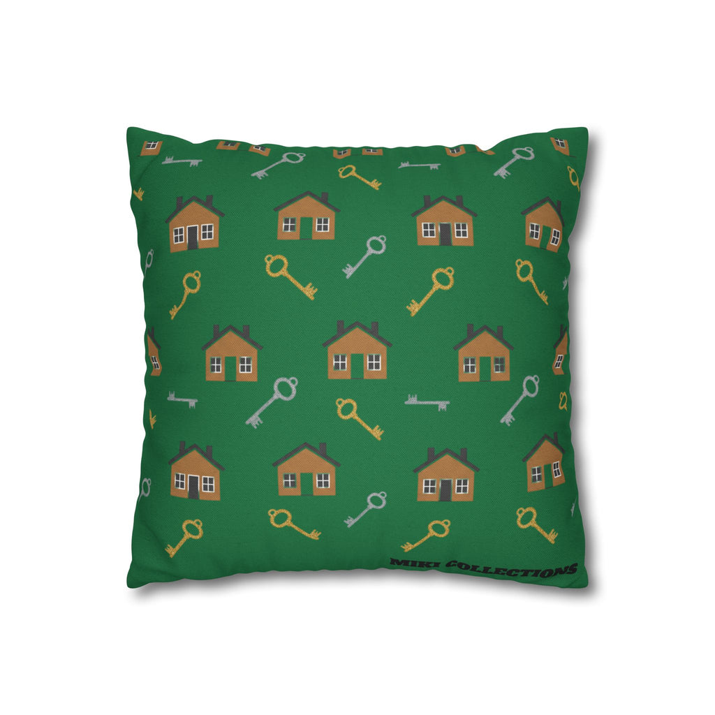 Buy. Hold. Repeat. Real Estate Pillowcase – Decorative Spun Polyester Cushion Cover