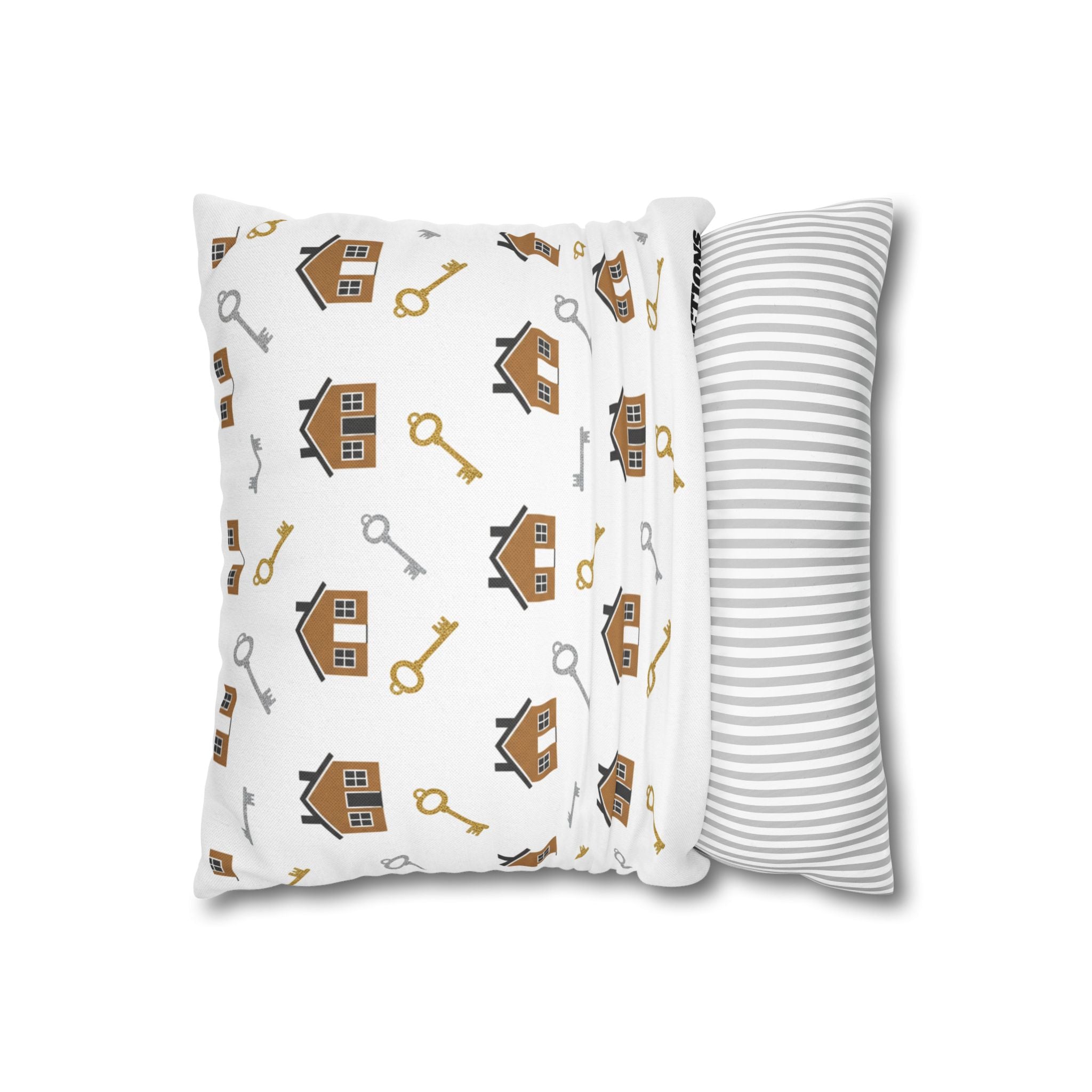 Decorative Pillowcase — “Homeowners Sweet Dreams” Accent Pillow