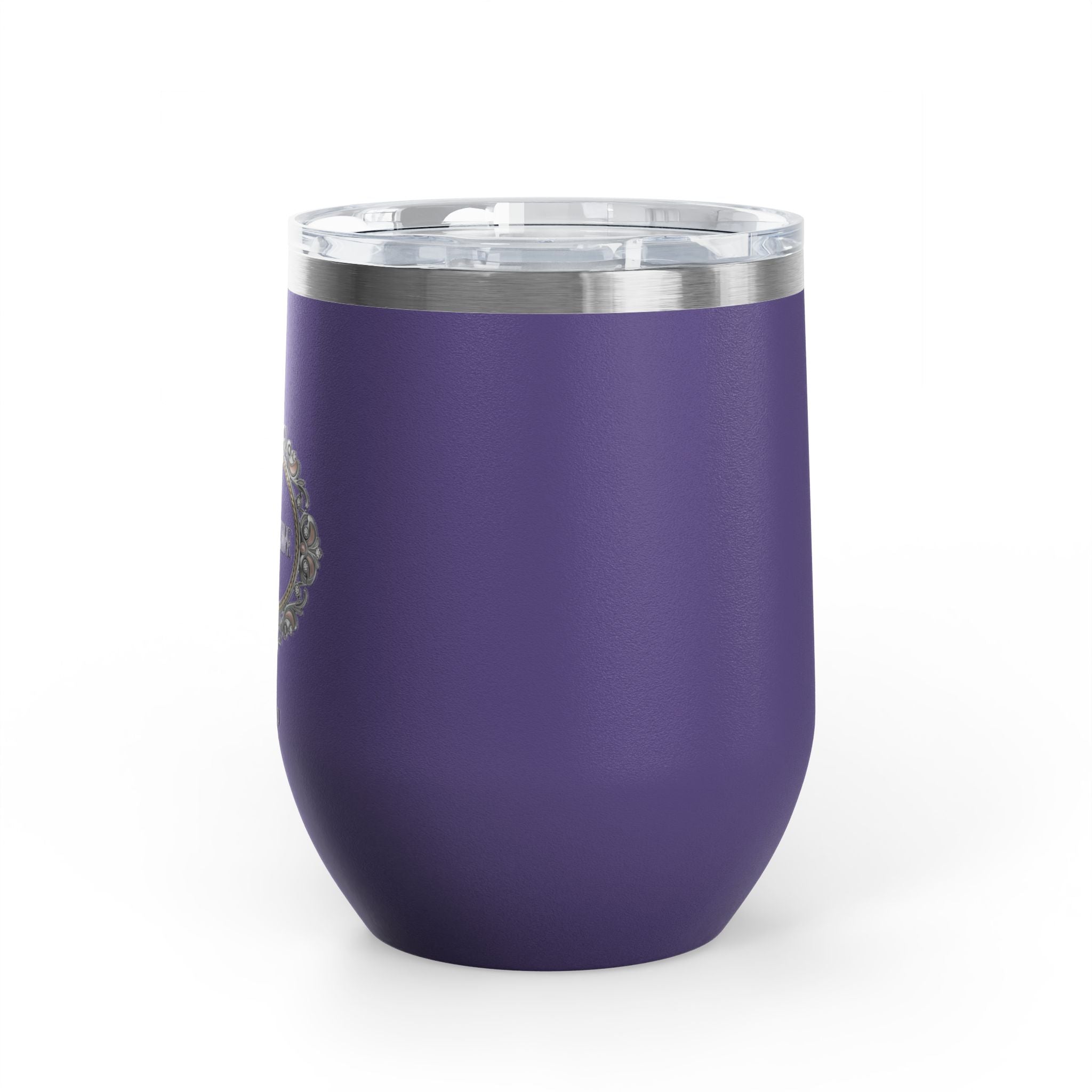 Wine Tumbler — Listing Machine "take a sip" Insulated 12oz Travel Cup