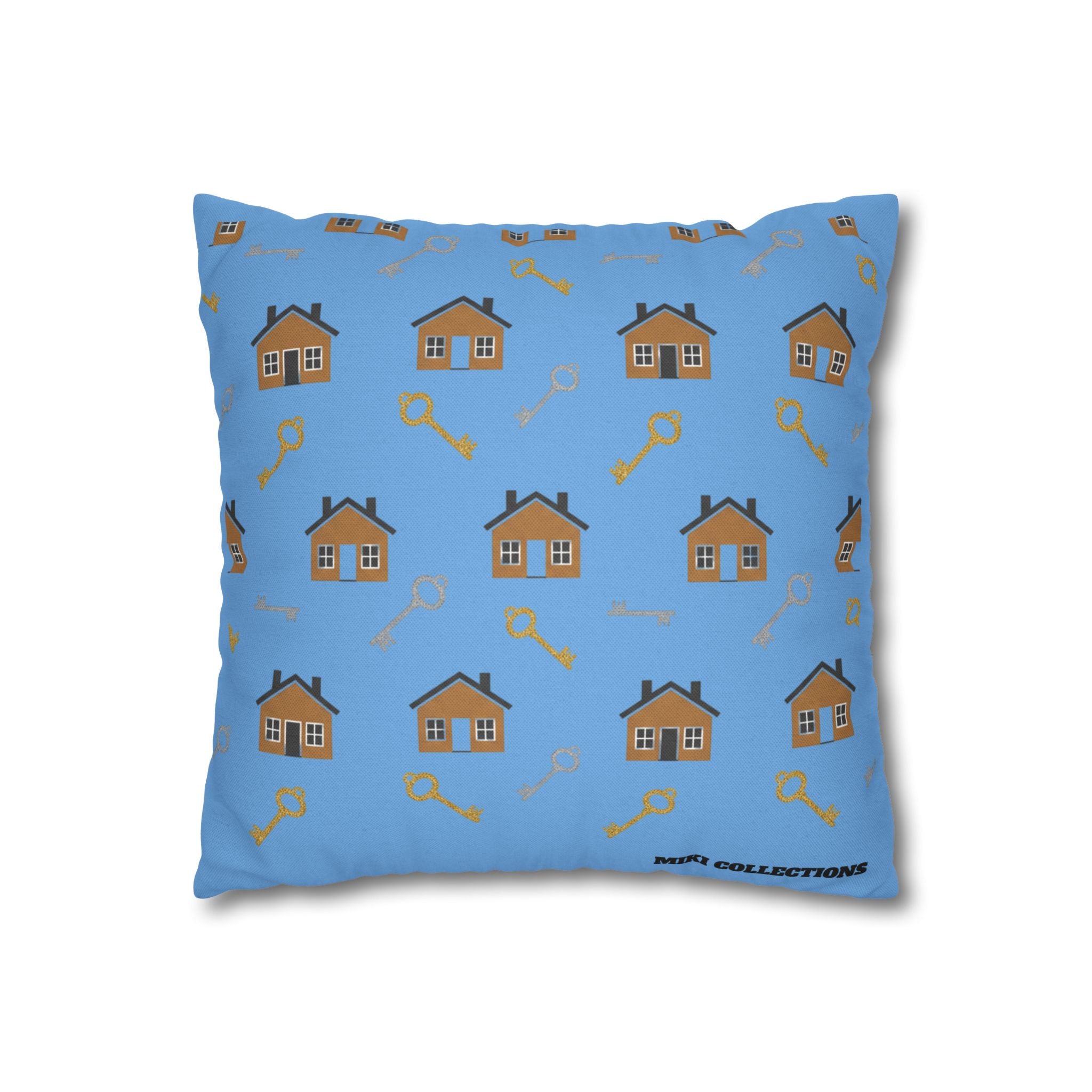Decorative Pillowcase — “Listing Machine” Accent Pillow