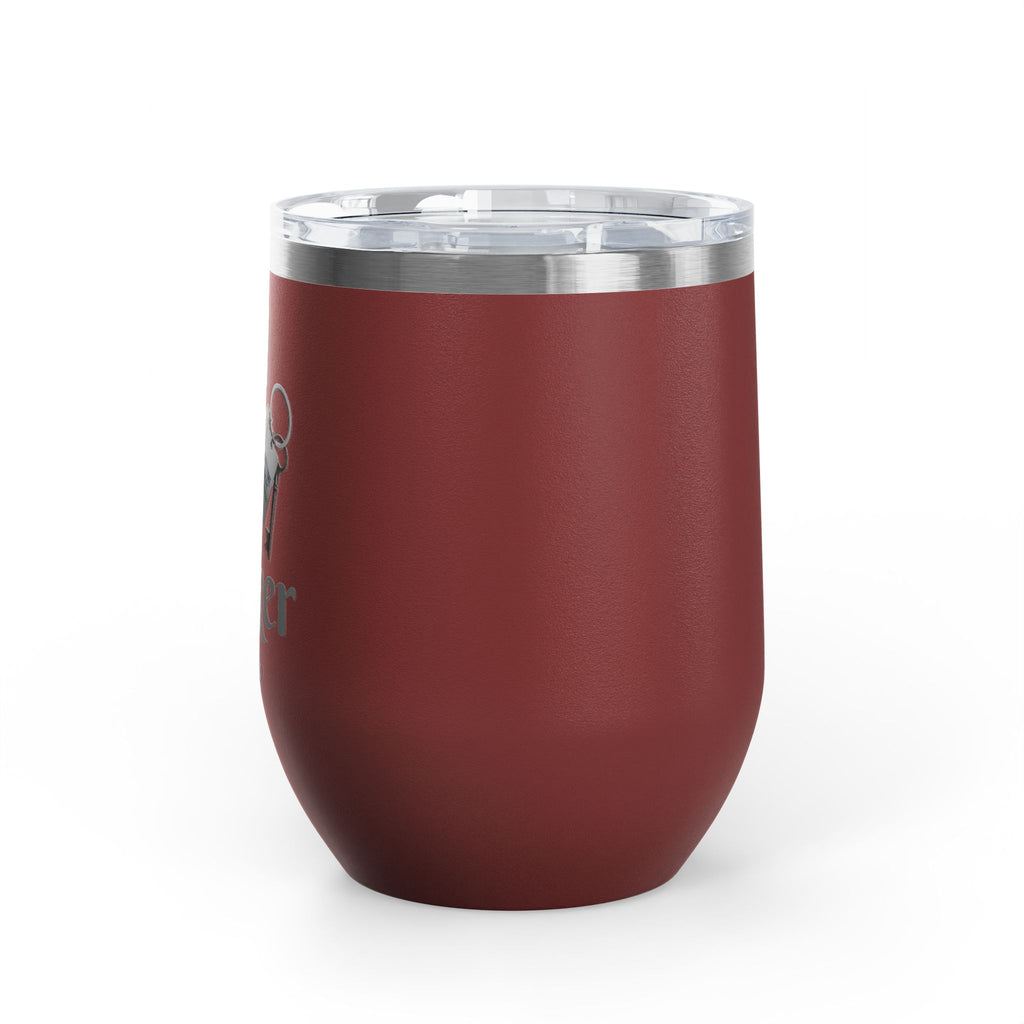 Wine Tumbler — "Deal Maker" take a sip Insulated 12oz Travel Cup