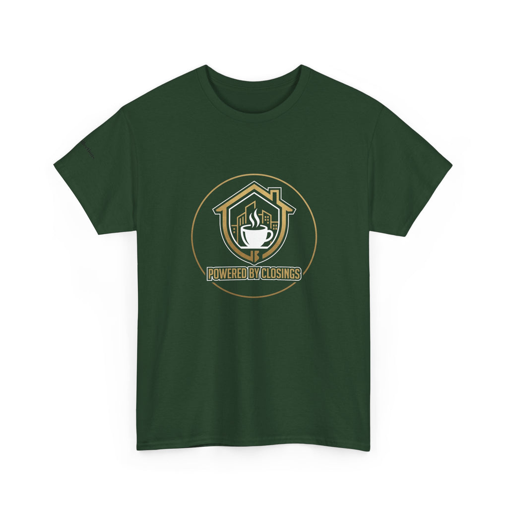 Powered by Closings Logo Tee