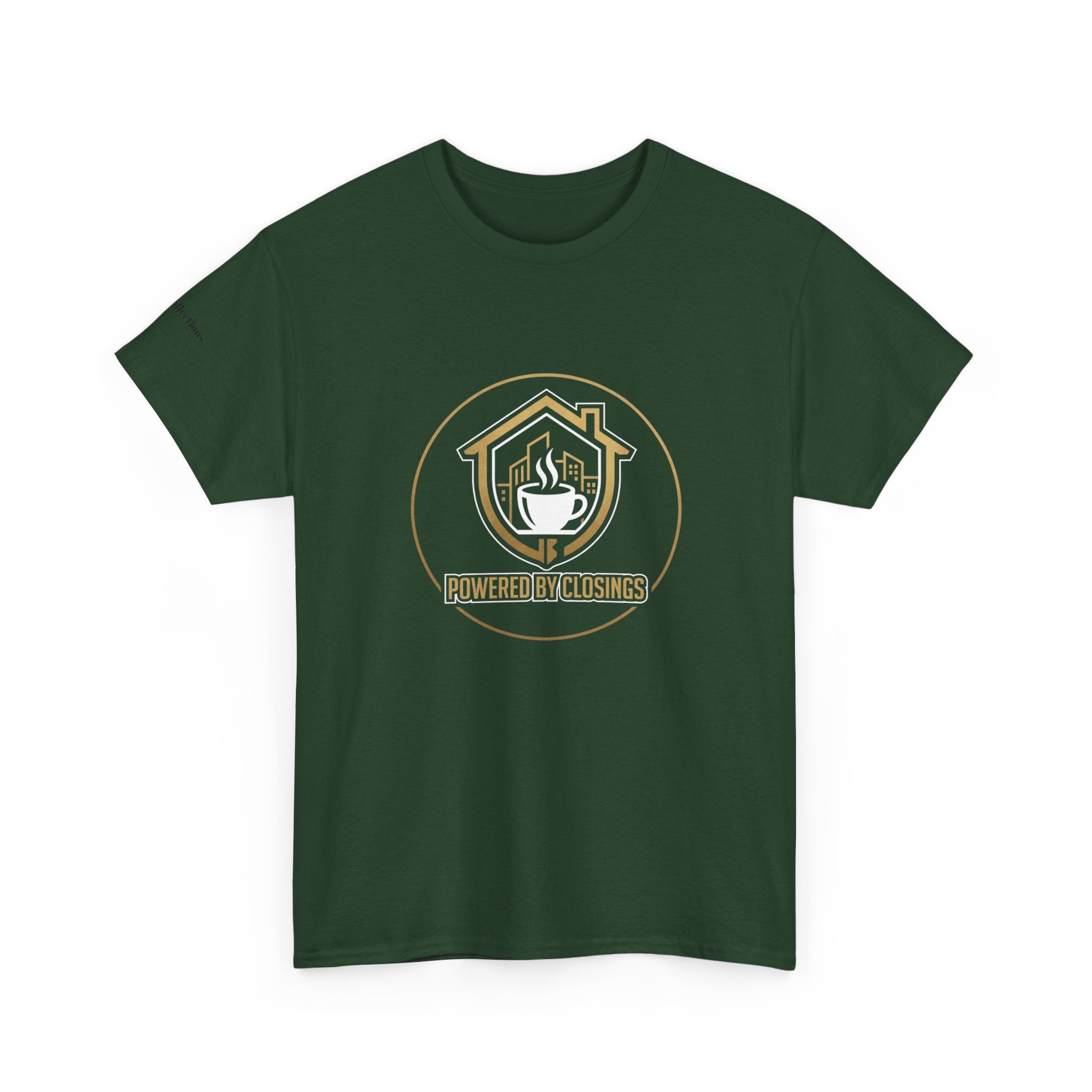 Powered by Closings Logo Tee