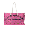 Copy of "Dreams Delivered" Key Print Travel Tote