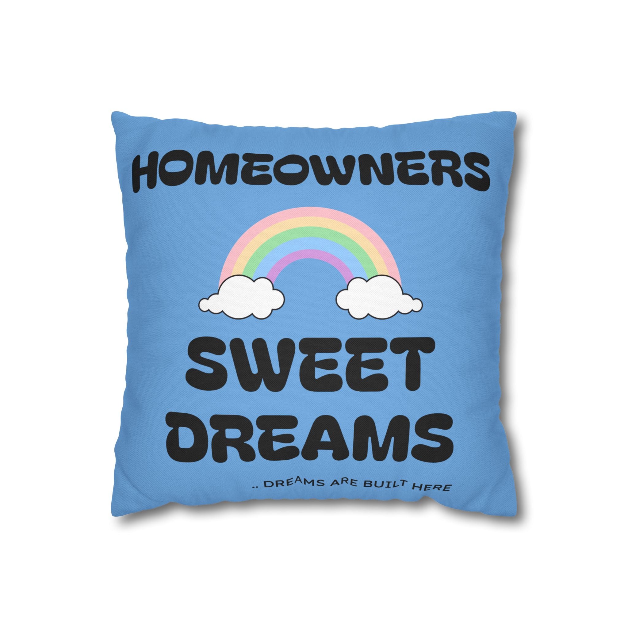 Decorative Pillowcase — “Listing Machine” Accent Pillow