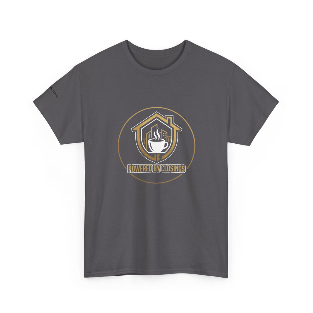 Powered by Closings Logo Tee