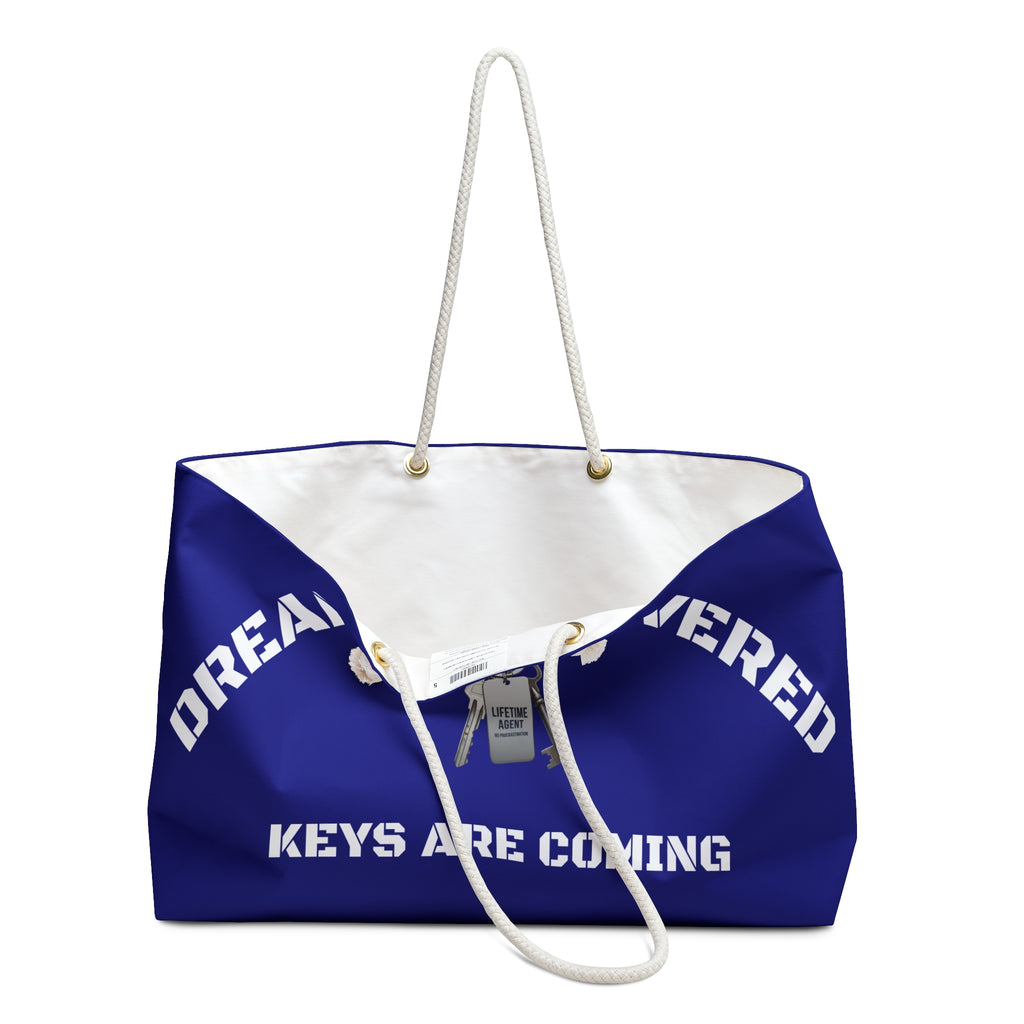 "Dreams Delivered" Key Travel Tote