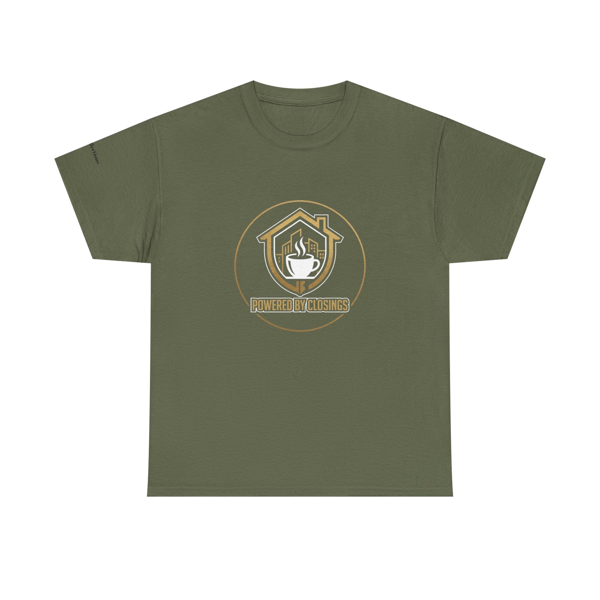 Powered by Closings Logo Tee