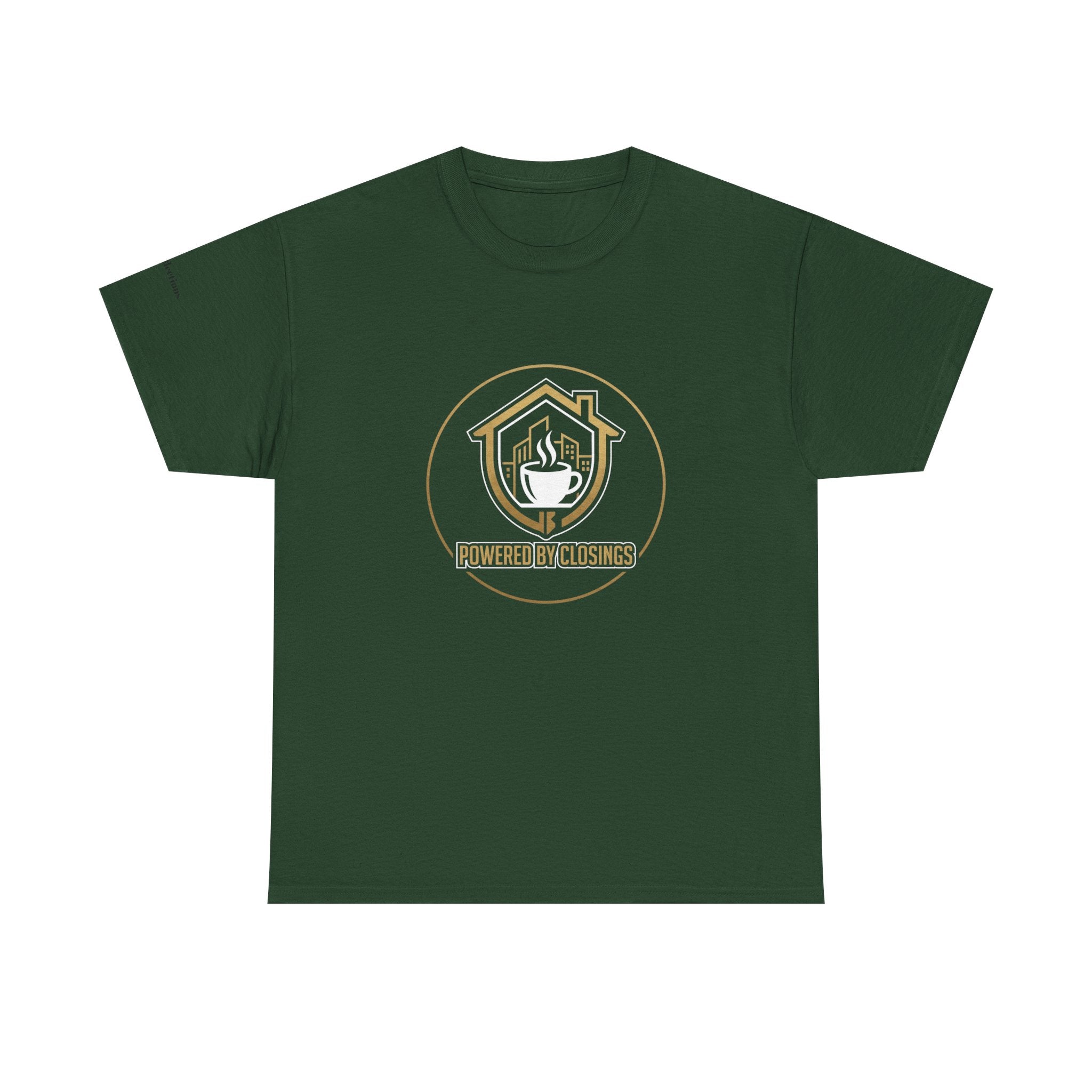 Powered by Closings Logo Tee