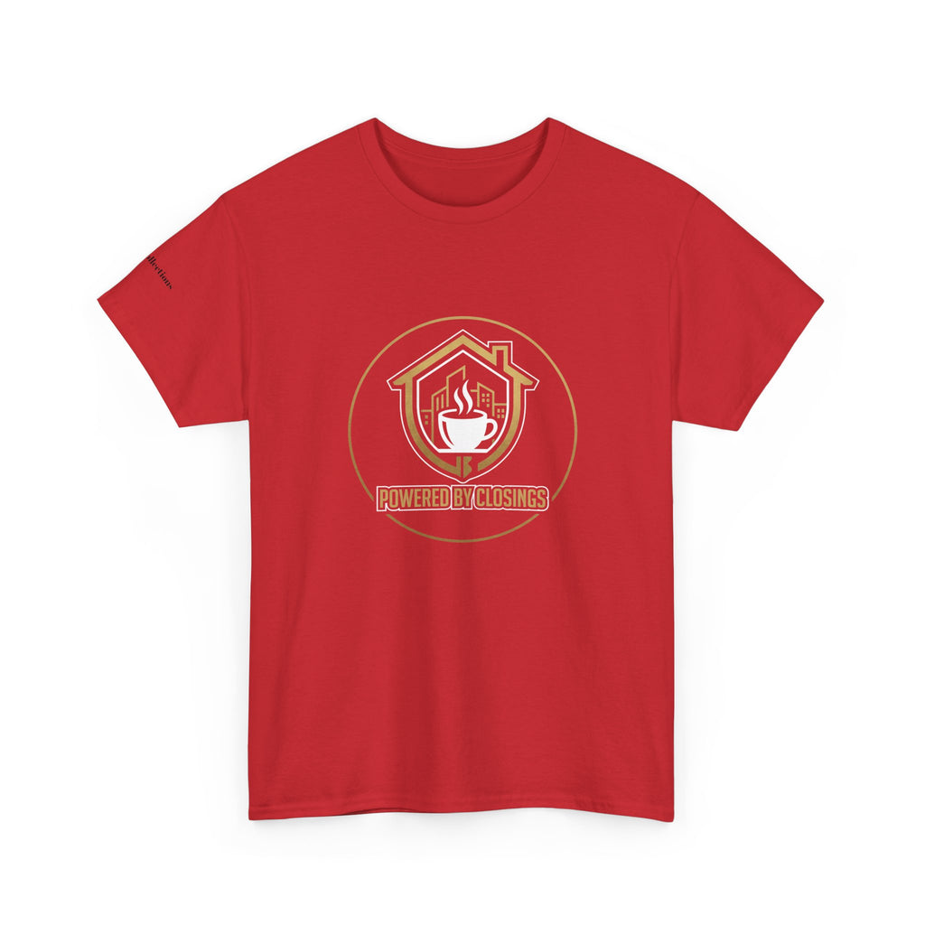 Powered by Closings Logo Tee