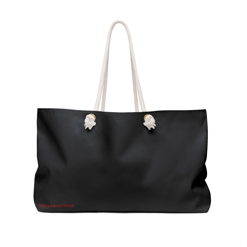 "Dreams Delivered" Black/Red Key Travel Tote