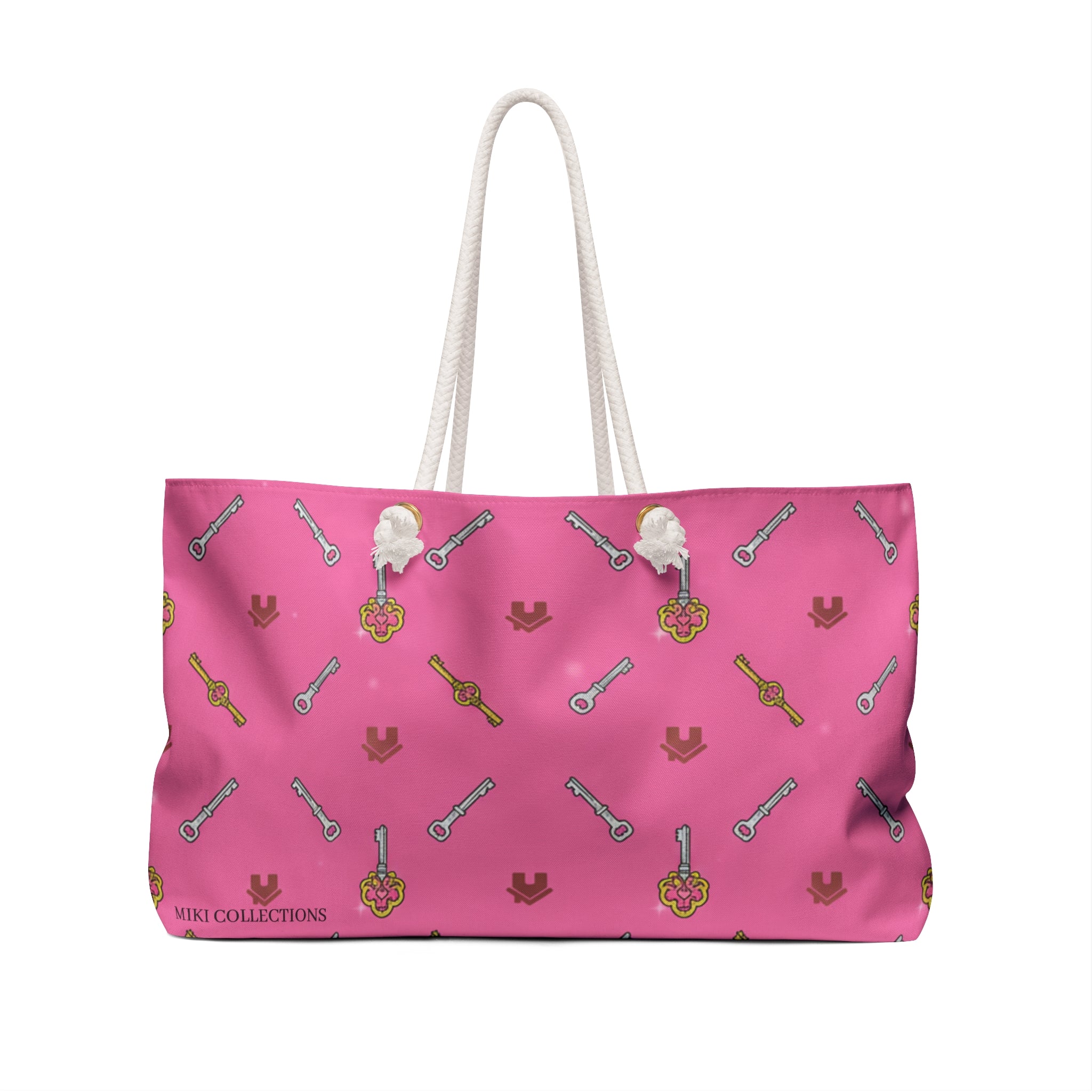 Copy of "Dreams Delivered" Key Print Travel Tote