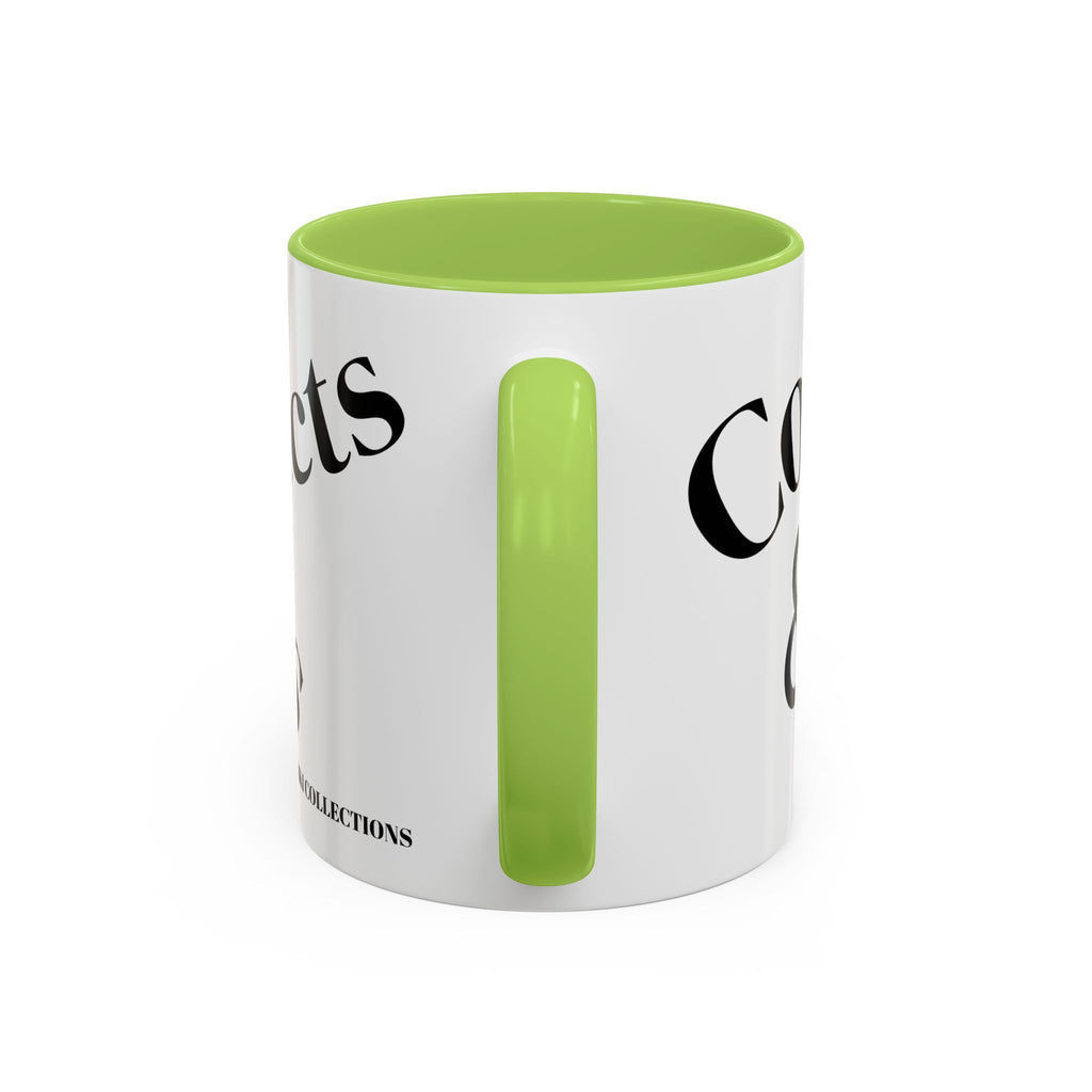 "Coffee.Contracts.Closings" Accent Inspirational Coffee Mug