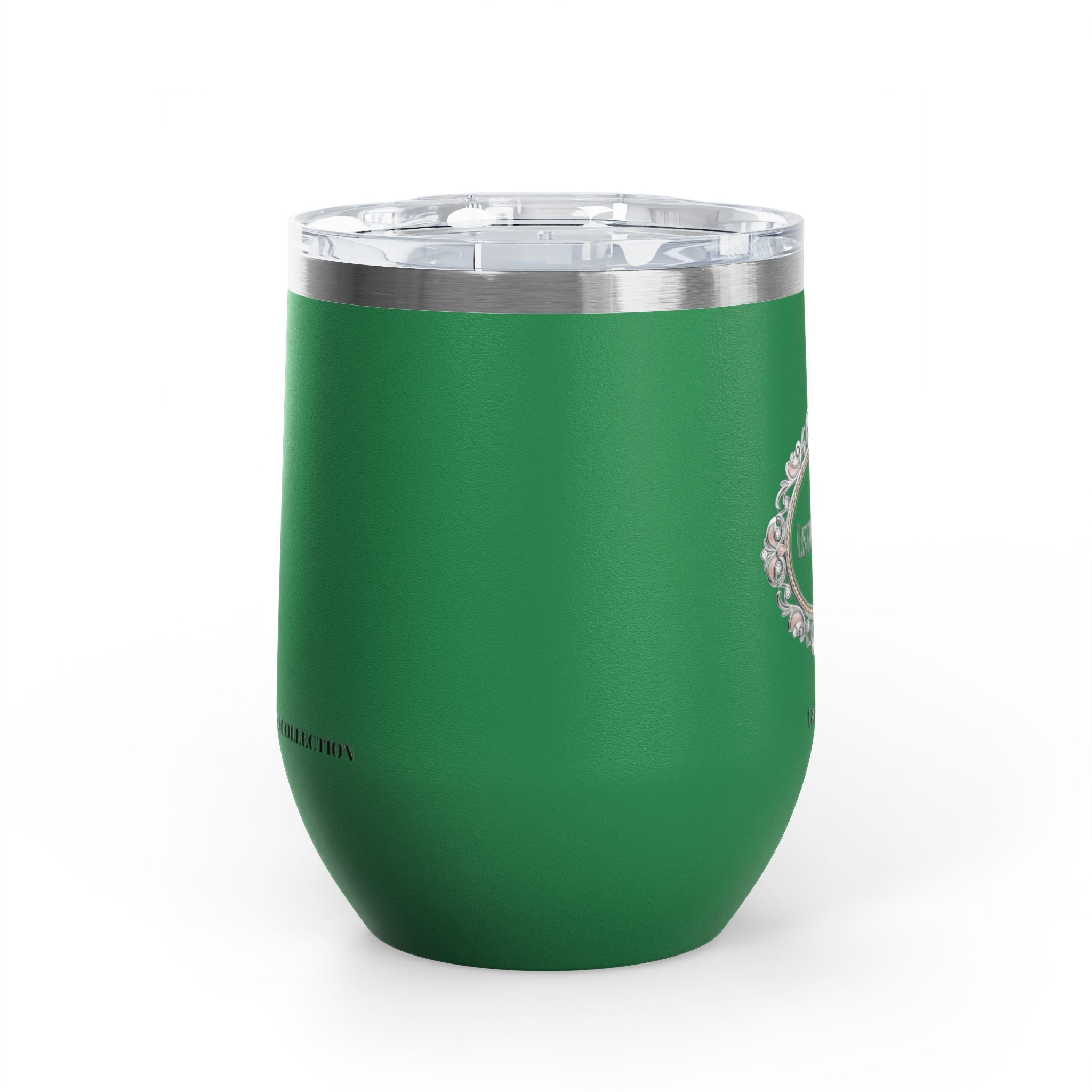Wine Tumbler — Listing Machine "take a sip" Insulated 12oz Travel Cup