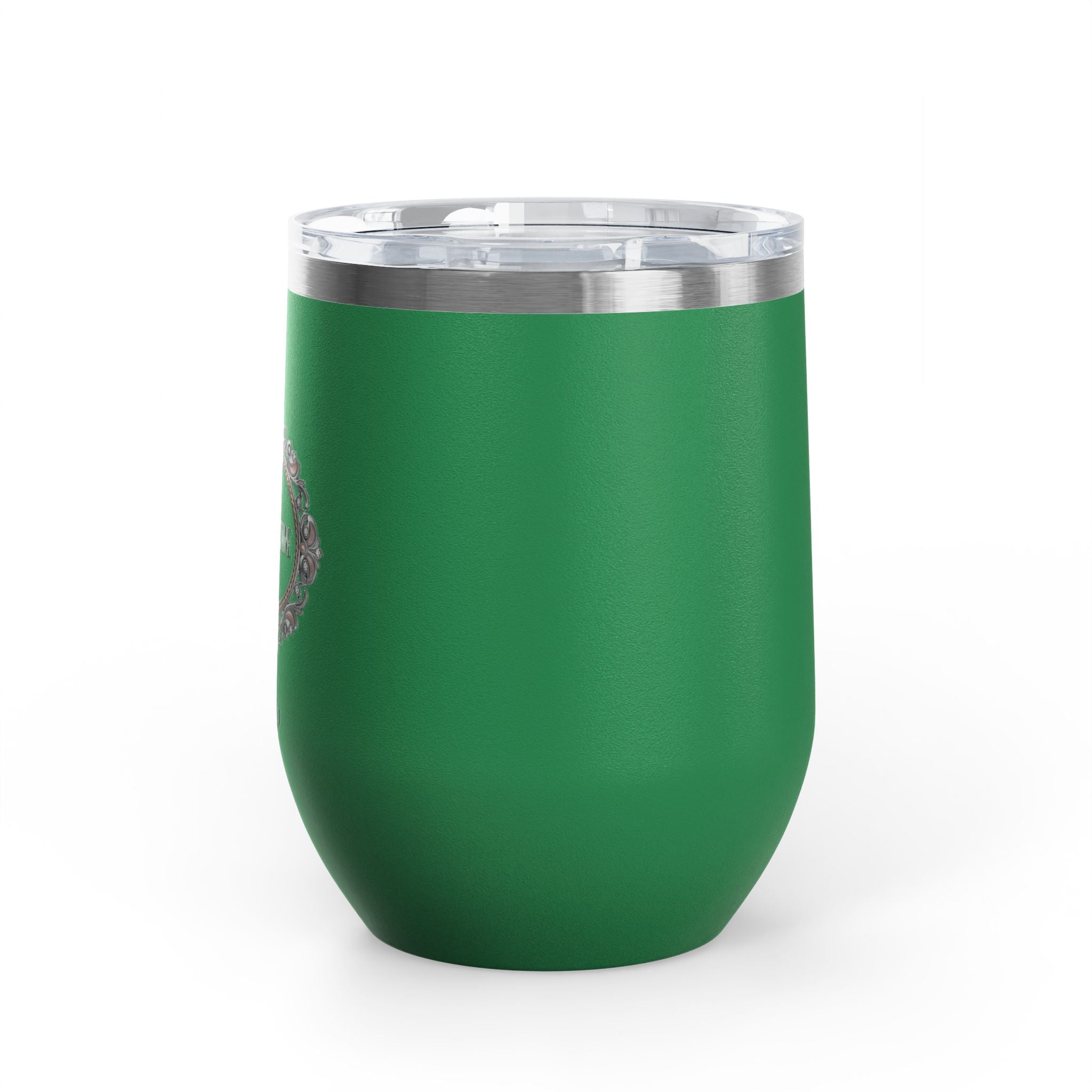 Wine Tumbler — Listing Machine "take a sip" Insulated 12oz Travel Cup