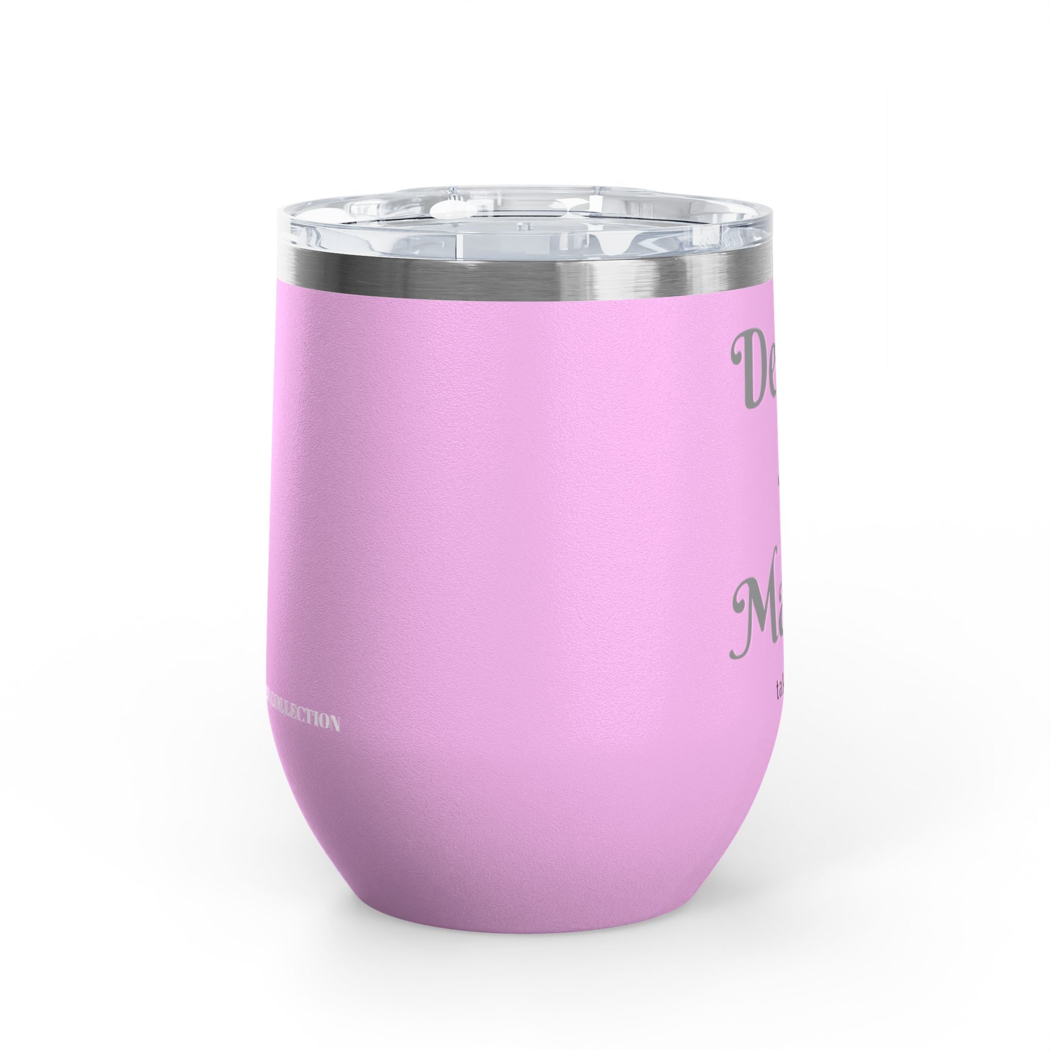 Wine Tumbler — "Deal Maker" take a sip Insulated 12oz Travel Cup