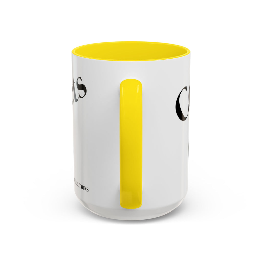 "Coffee.Contracts.Closings" Accent Inspirational Coffee Mug