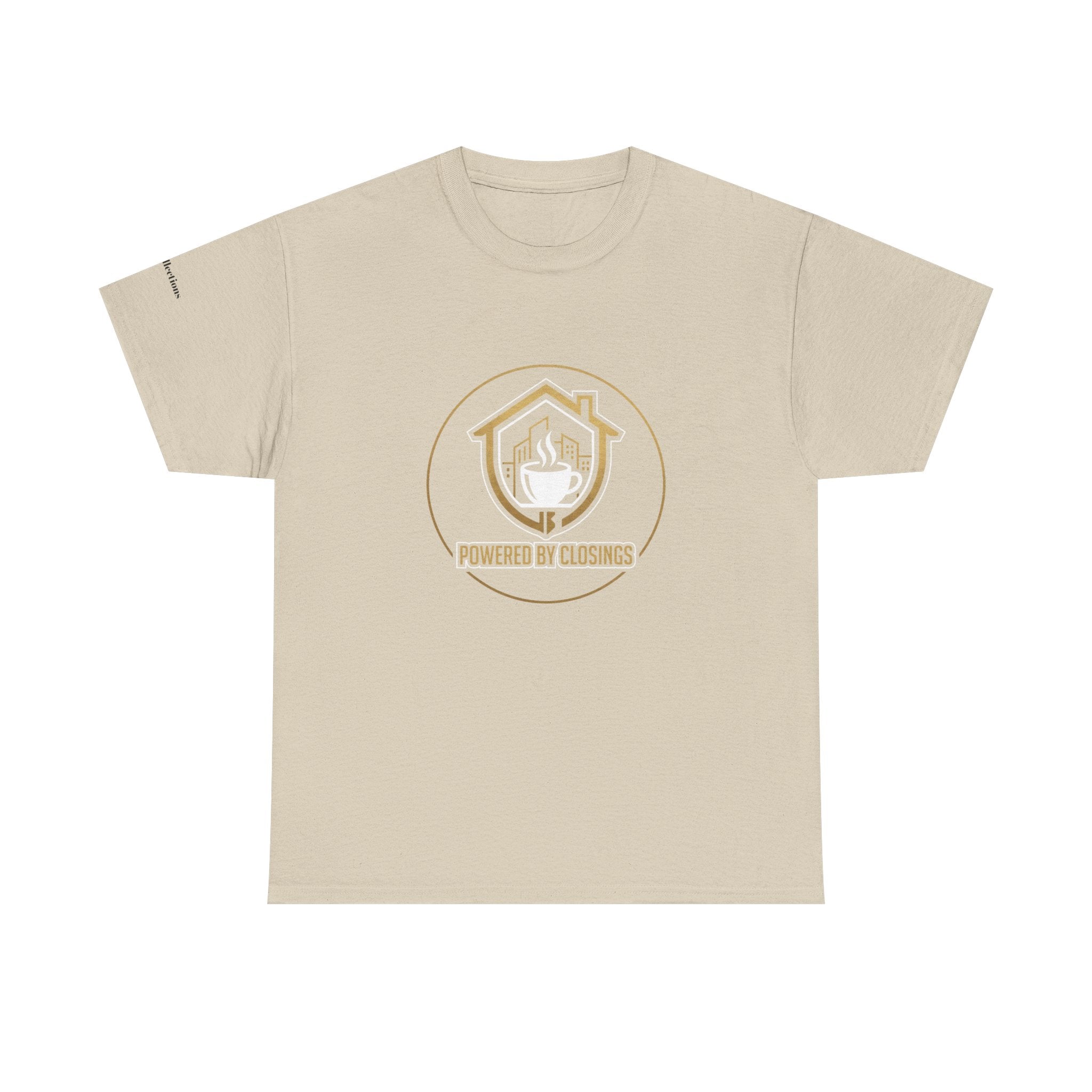Powered by Closings Logo Tee