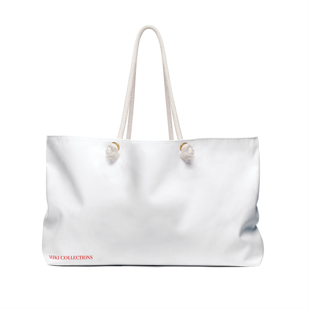 "Powered by Closings" Cheers Red/White Travel Tote