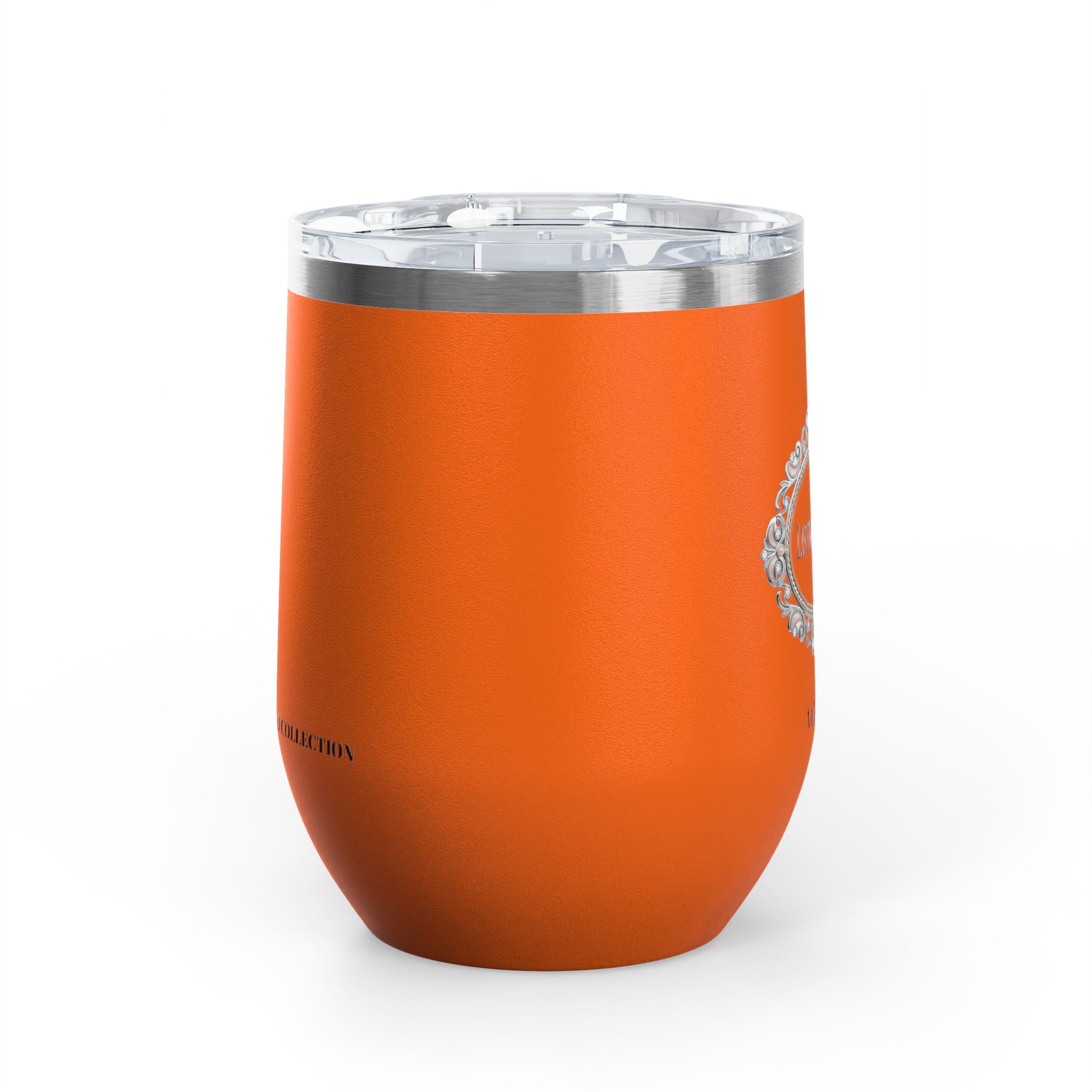 Wine Tumbler — Listing Machine "take a sip" Insulated 12oz Travel Cup