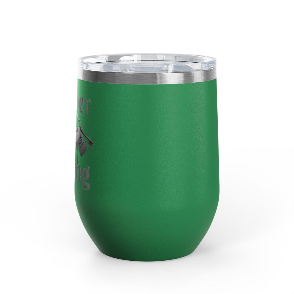 Wine Tumbler — "Another Deal Loading" take a sip Insulated 12oz Travel Cup