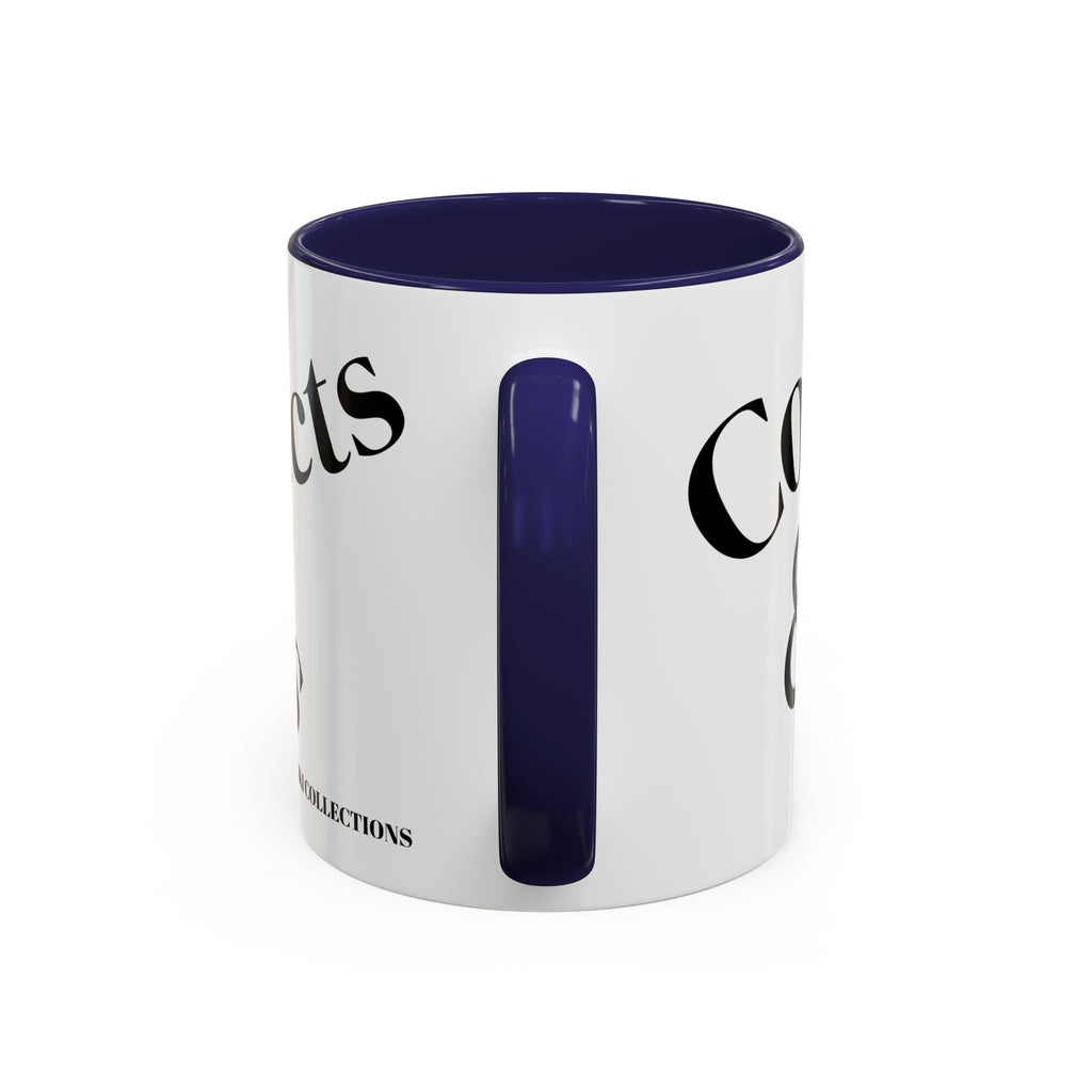 "Coffee.Contracts.Closings" Accent Inspirational Coffee Mug