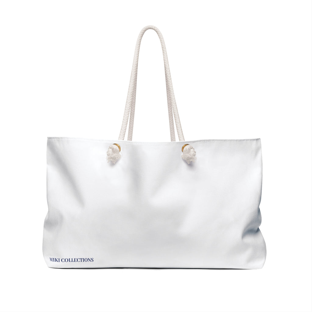 "Powered by Closings" Cheers Navy/White Travel Tote